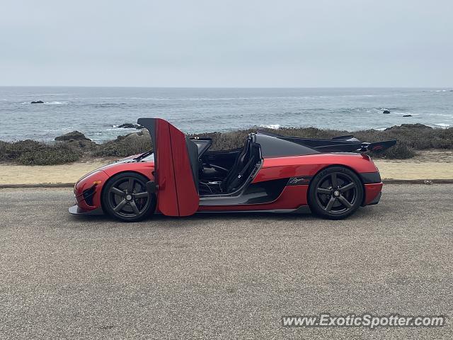 Koenigsegg Agera spotted in Carmel, California