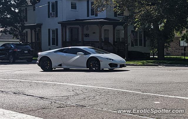 Lamborghini Aventador spotted in Rochester Hills, Michigan