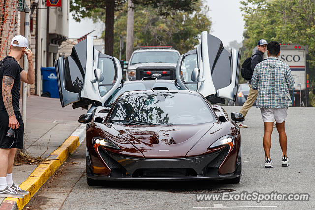 Mclaren P1 spotted in Carmel, California