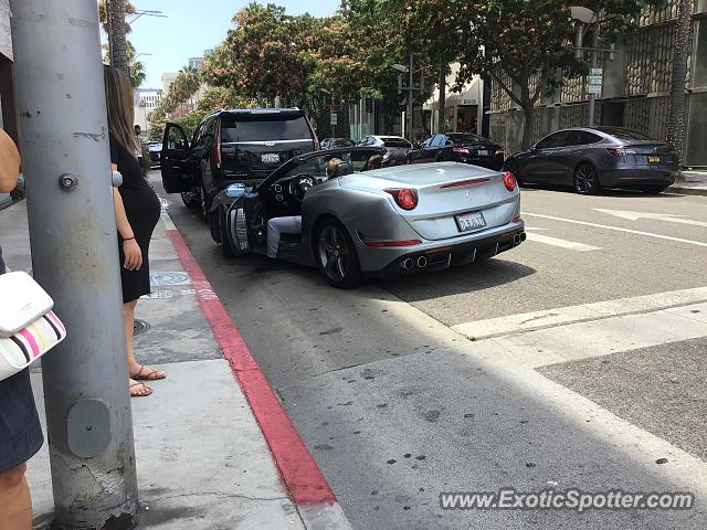 Ferrari California spotted in Beverly Hills, California