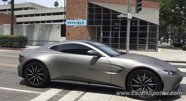 Aston Martin Vantage spotted in Beverly Hills, California