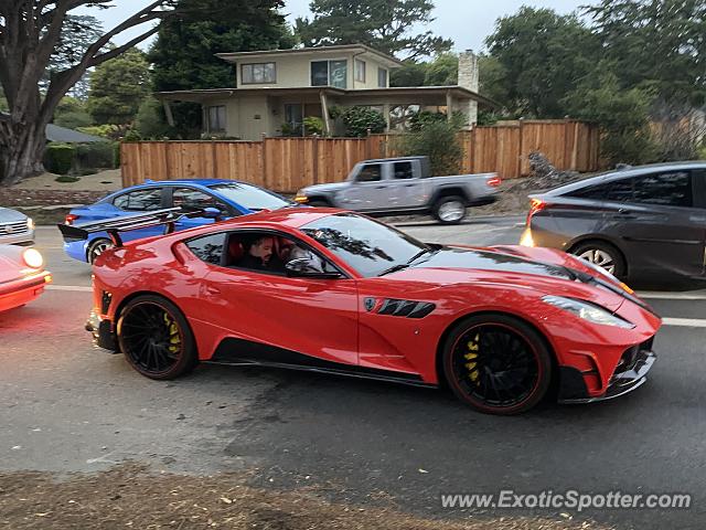Ferrari 812 Superfast spotted in Carmel, California