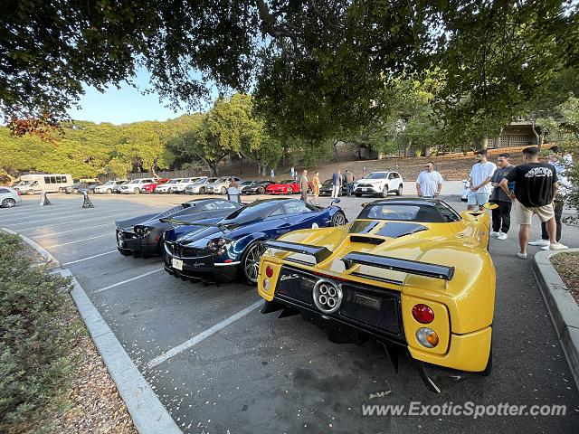 Pagani Huayra spotted in Carmel Valley, California