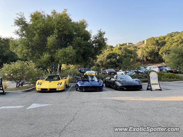 Pagani Huayra spotted in Carmel Valley, California