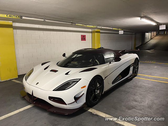Koenigsegg Agera R spotted in Monterey, California