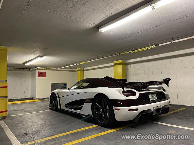 Koenigsegg Agera R spotted in Monterey, California