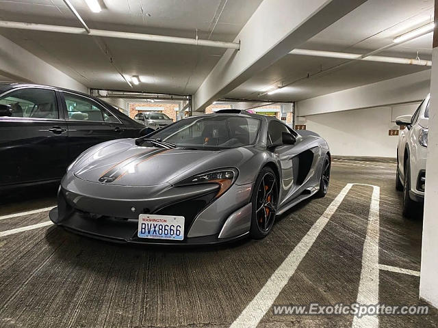 Mclaren 675LT spotted in Bellevue, Washington