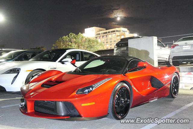 Ferrari LaFerrari spotted in Monterey, California