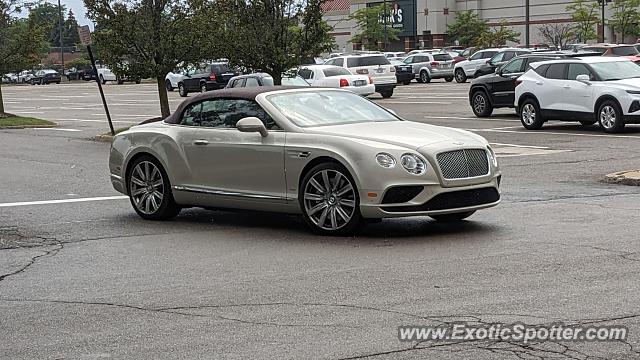Bentley Continental spotted in Rochester Hills, Michigan