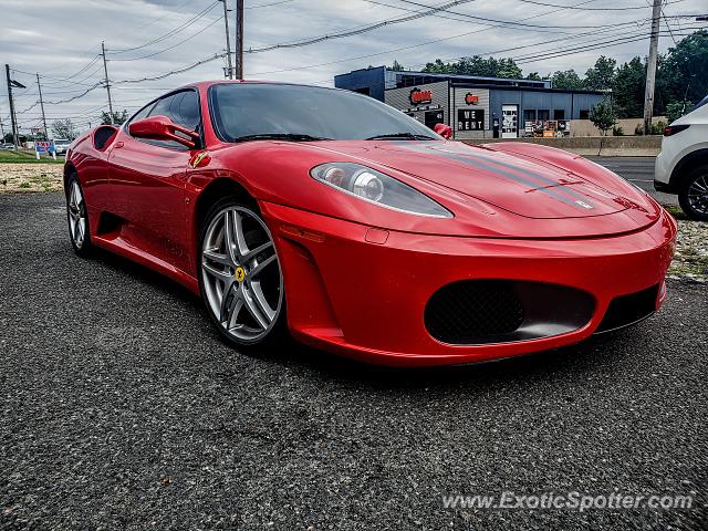 Ferrari F430 spotted in Green brook, New Jersey