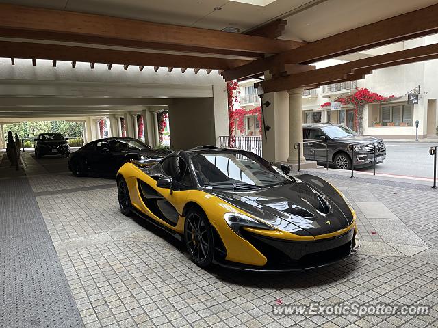 Mclaren P1 spotted in Monterey, California