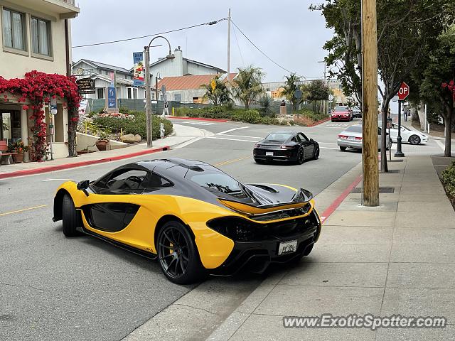 Mclaren P1 spotted in Monterey, California