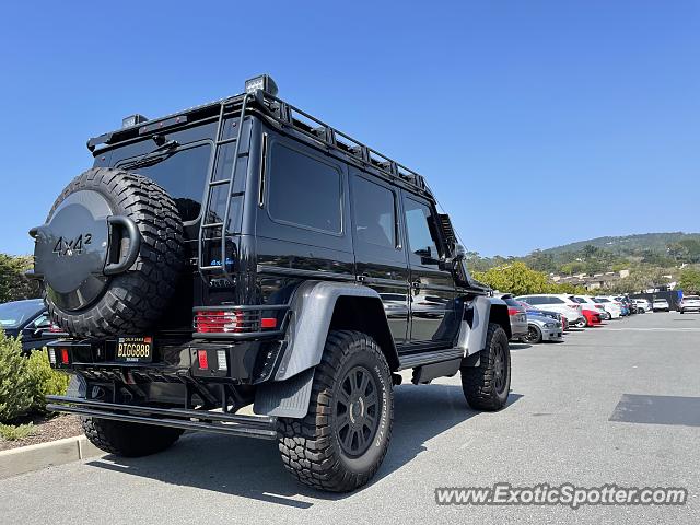 Mercedes 4x4 Squared spotted in Pebble Beach, California