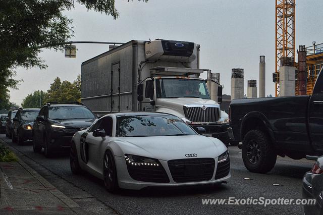 Audi R8 spotted in Bellevue, Washington
