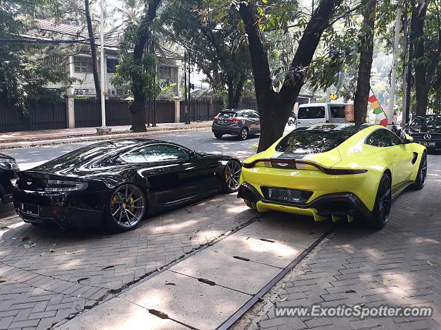 Aston Martin Vantage spotted in Jakarta, Indonesia