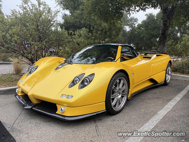 Pagani Zonda spotted in Carmel, California