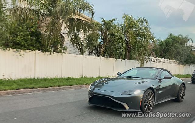 Aston Martin Vantage spotted in Jacksonville, Florida