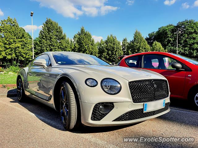 Bentley Continental spotted in Thionville, France
