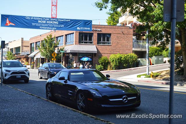 Mercedes SLS AMG spotted in Kirkland, Washington