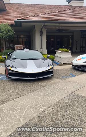 Ferrari SF90 Stradale spotted in Monterey, California