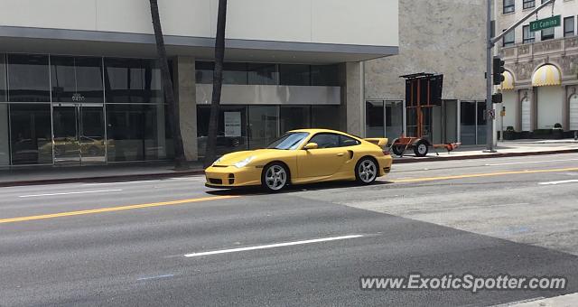 Porsche 911 GT2 spotted in Beverly Hills, California