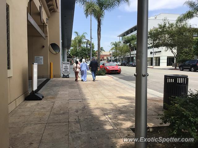 Ferrari California spotted in Beverly Hills, California
