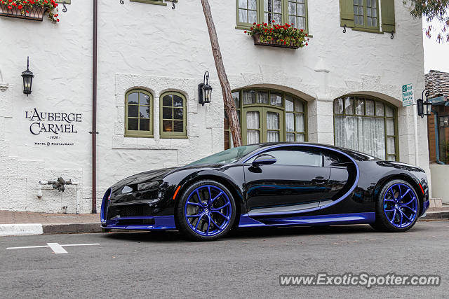 Bugatti Chiron spotted in Carmel, California