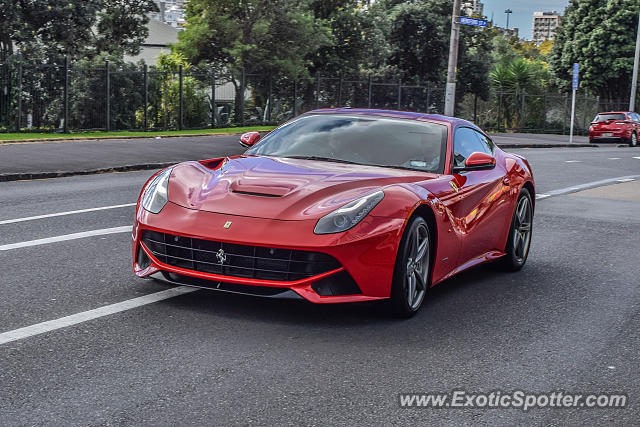 Ferrari F12 spotted in Auckland, New Zealand