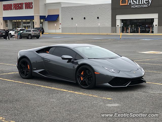 Lamborghini Huracan spotted in Morgantown, West Virginia
