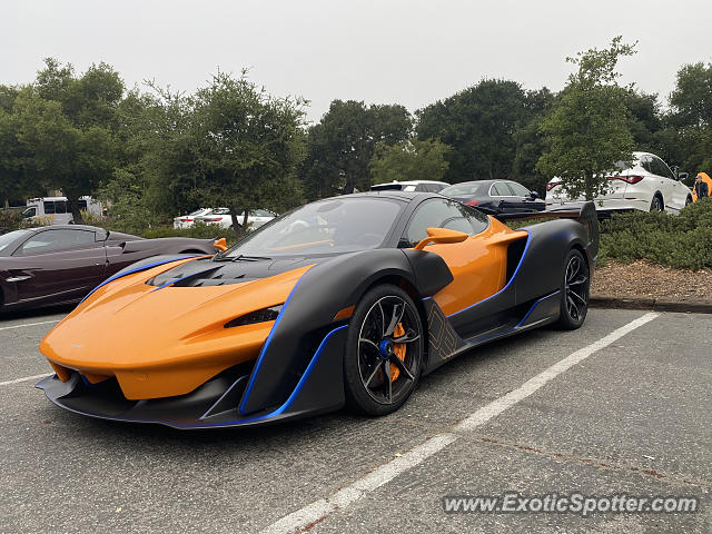 Mclaren Senna spotted in Carmel Valley, California