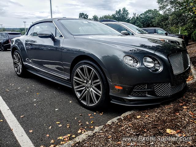 Bentley Continental spotted in Bridgewater, New Jersey