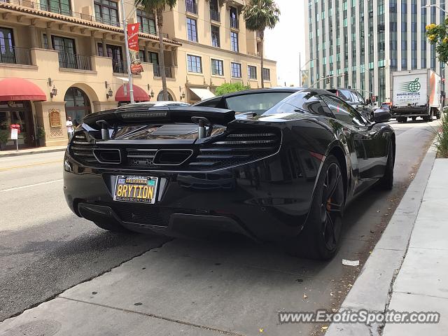 Mclaren MP4-12C spotted in Beverly Hills, California