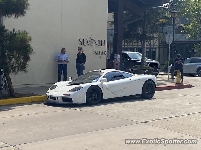 Mclaren F1 spotted in Carmel, California