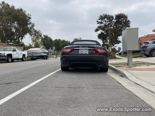 Maserati GranCabrio spotted in Fontana, California