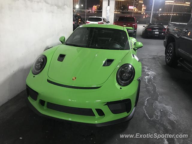 Porsche 911 GT3 spotted in Las Vegas, Nevada