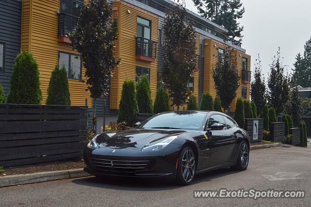 Ferrari GTC4Lusso spotted in Bellevue, Washington