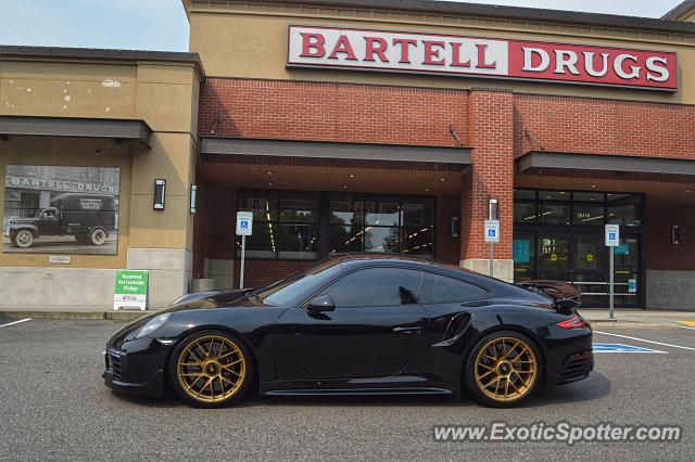 Porsche 911 Turbo spotted in Bellevue, Washington