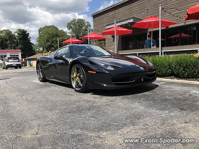 Ferrari 458 Italia spotted in Asheville, North Carolina