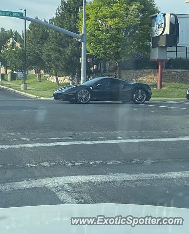 Ferrari 488 GTB spotted in Layton, Utah