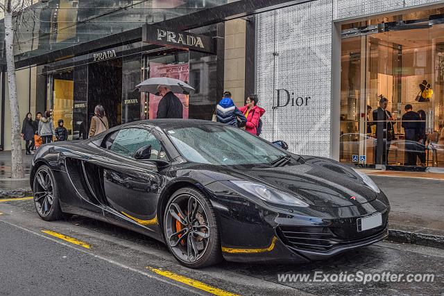 Mclaren MP4-12C spotted in Auckland, New Zealand