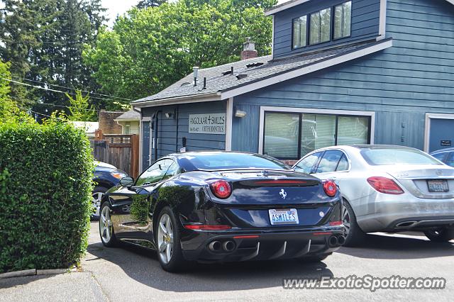 Ferrari California spotted in Seattle, Washington