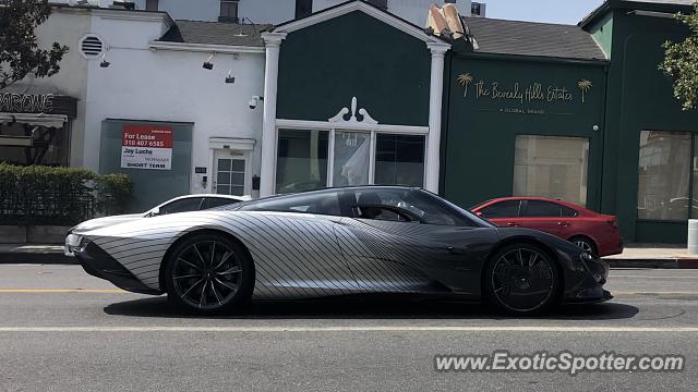 Mclaren Speedtail spotted in Los Angeles, California