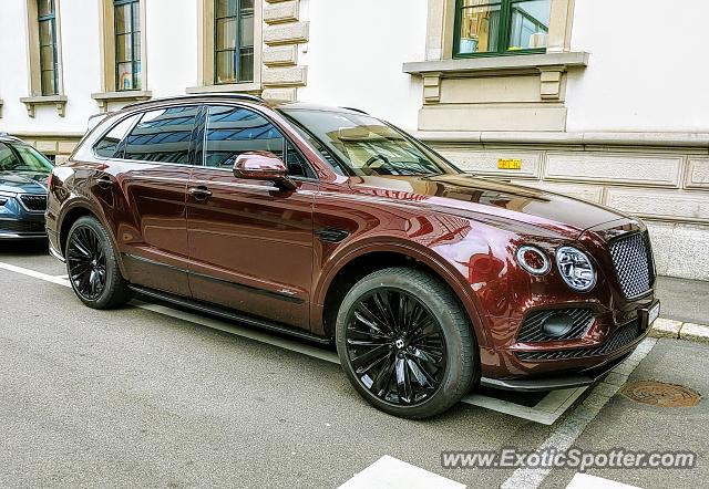Bentley Bentayga spotted in Locarno, Switzerland
