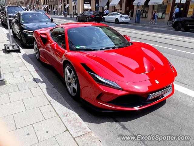 Ferrari F8 Tributo spotted in München, Germany