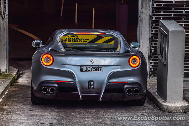 Ferrari F12 spotted in Auckland, New Zealand