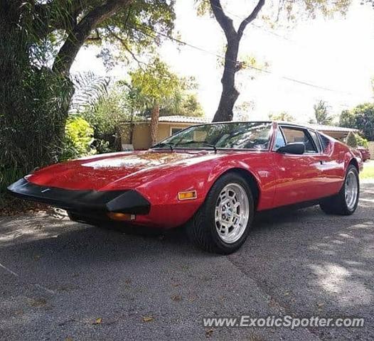 DeTomaso Pantera2 spotted in Barinas, Venezuela
