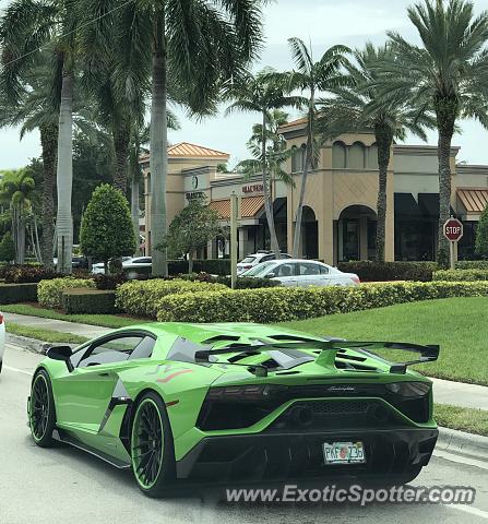 Lamborghini Aventador spotted in Boca Raton, Florida