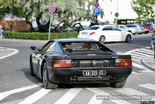Ferrari Testarossa spotted in Warsaw, Poland