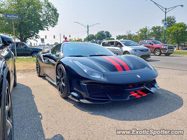 Ferrari 488 GTB spotted in Birmingham, Michigan