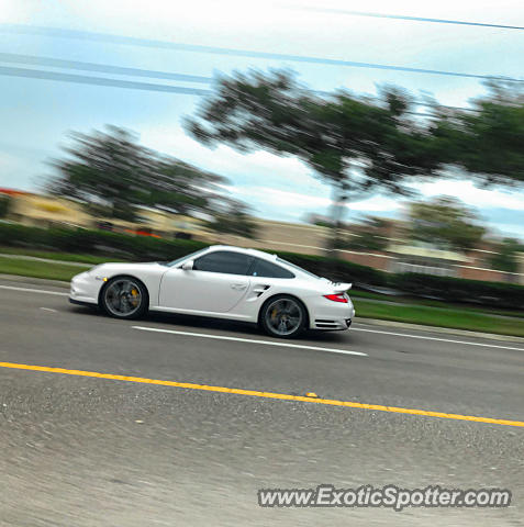 Porsche 911 Turbo spotted in Amelia Island, Florida